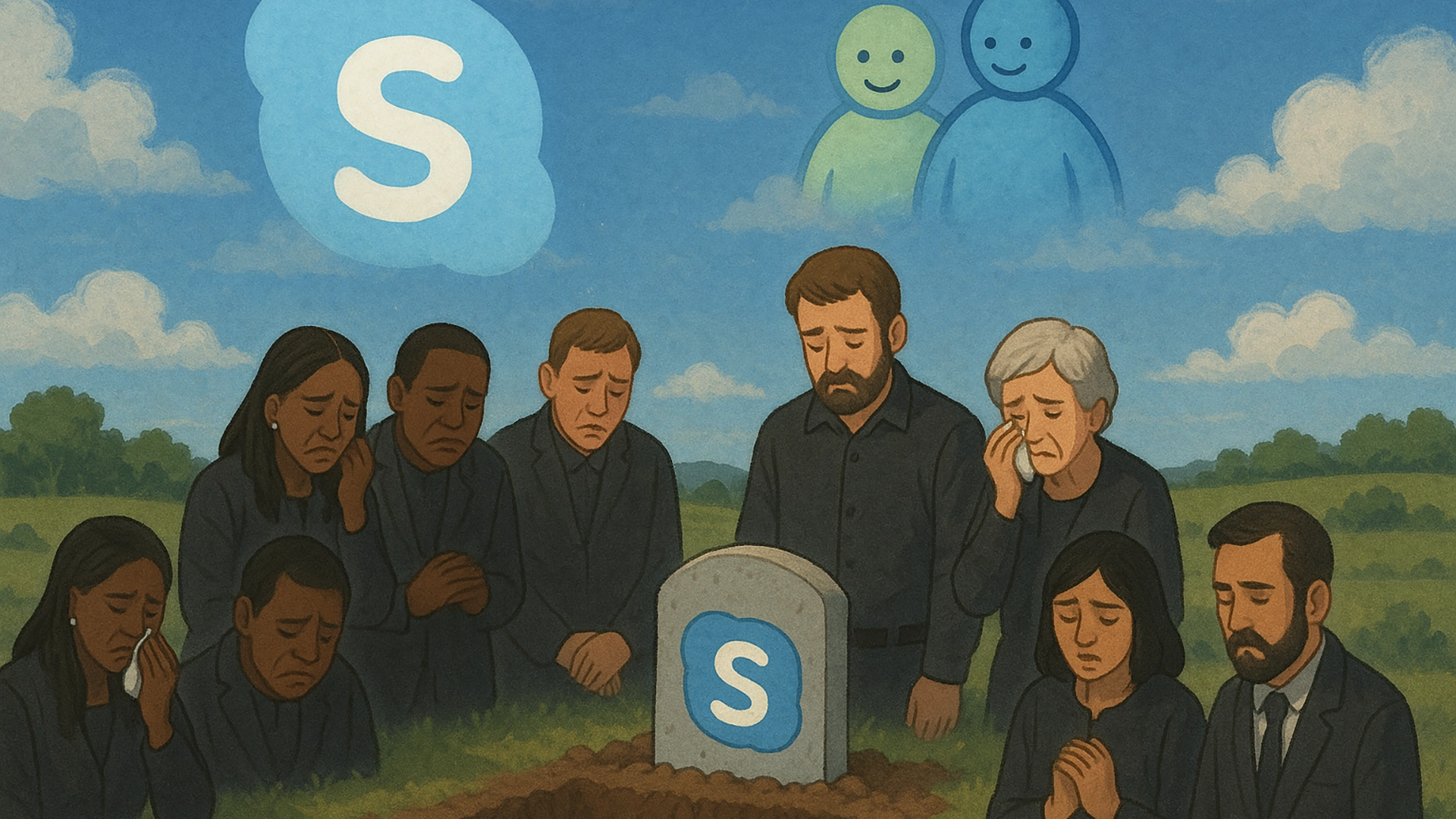 Mielipide: Skype on poissa &ndash; rakkaan teknologian verkkomuistomerkki